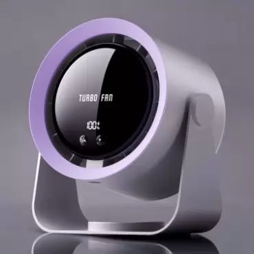 usb充電數顯示桌上型渦輪小風扇U-11,朝暘興業有限公司