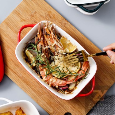 長方形陶瓷烤盤 焗飯盤,朝暘興業有限公司